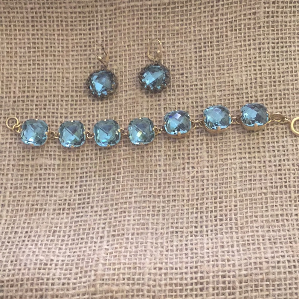 Catherine Popesco Indian Saphire set